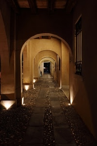 archi, luci, portico, prospettiva, finestra, portici, ombre