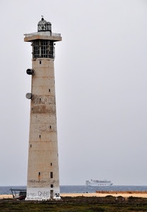 faro, mare, nave, spiaggia, cielo, lanterna, acqua, verde, antenne, torre, sabbia