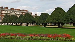 fiori, alberi, prato, verde, giardino, rosso, aiuola, parco, palazzo, viale, erba, panchine, aiuole, villa, piante