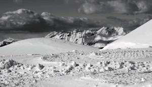 neve, nuvole, montagne, bianconero, inverno, cielo, bianco, montagna